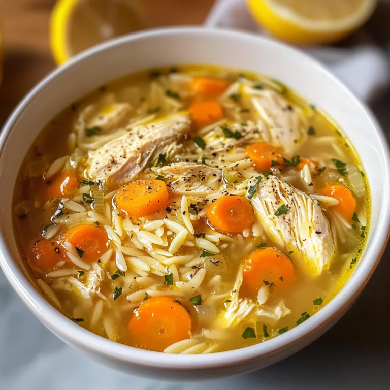 Lemon Chicken Soup Recipe