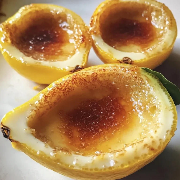 Lemon Posset Brûlée