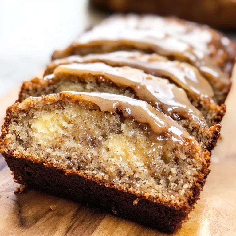 Maple Glazed Banana Bread