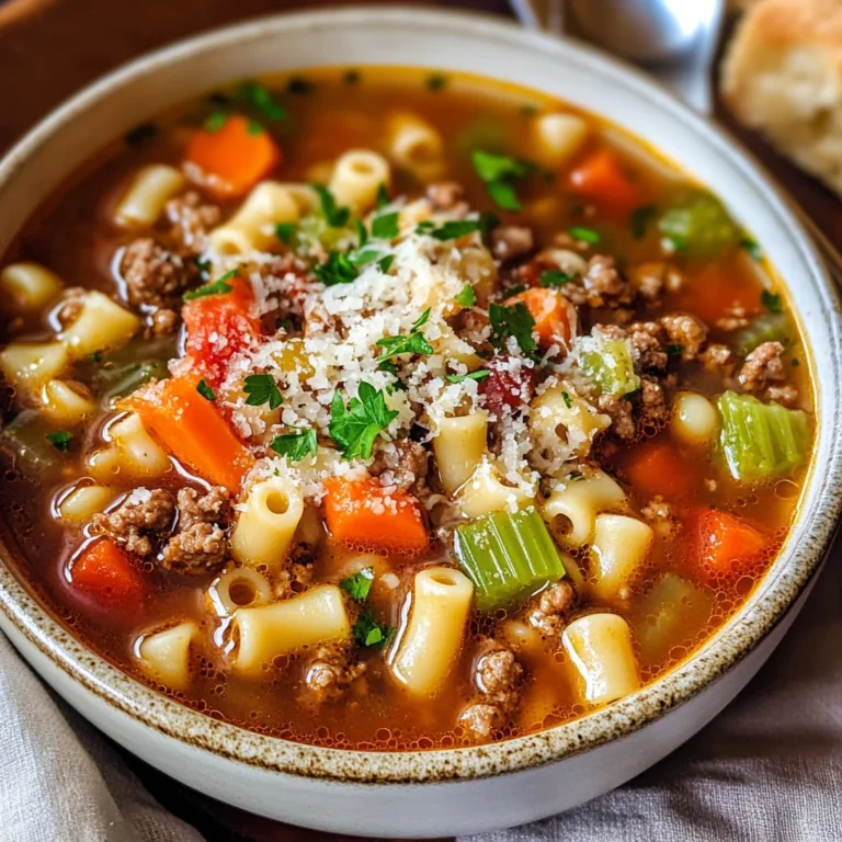 Olive Garden Pasta Fagioli Soup (Pasta Fazool)
