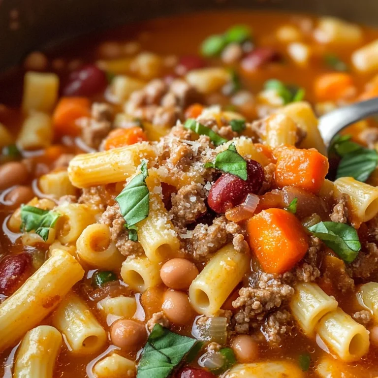 Pasta Fagioli