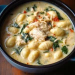 Tasty Rotisserie Chicken Gnocchi Soup