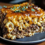 The BEST Mac and Cheese Meatloaf Casserole