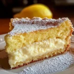 The Best Lemon Custard Cake