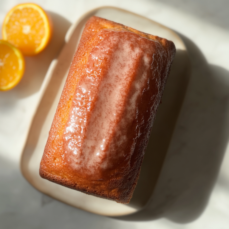 Blood Orange Loaf Cake