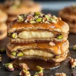 Baklava Cream Sandwich Cookies - Sweet and Nutty Treats