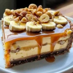 Banana Caramel Nut Cheesecake Recipe - Easy & Tasty
