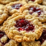 Buttery Raspberry Crumble Cookies – Irresistible Treat