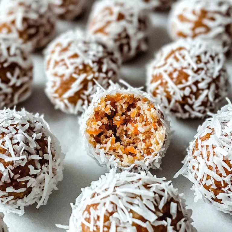 Carrot Cake Energy Balls