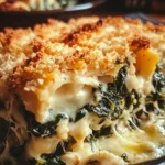 Cheesy Italian Spinach Bake