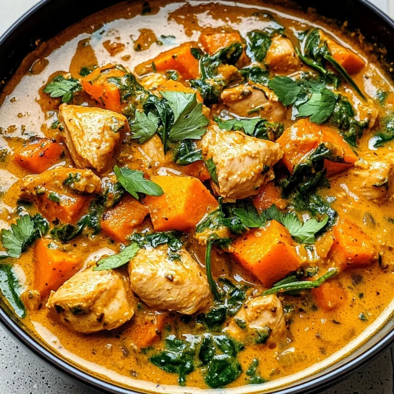 Chicken Sweet Potato Curry