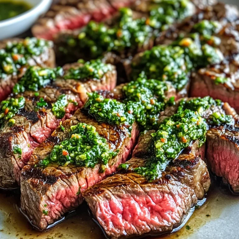 Chimichurri Steak