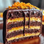 Chocolate Orange Layer Cake with Ganache: A Delightful Recipe!