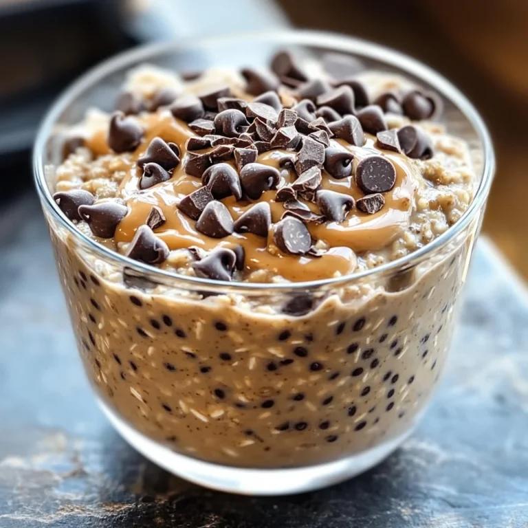 Cookie Dough Overnight Oats