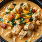 Creamy Cajun Chicken Pasta Soup