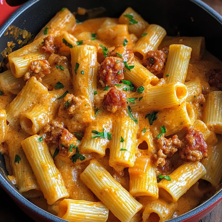 Creamy Chorizo Pasta