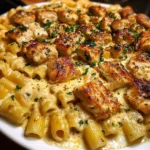 Creamy Velveeta Chicken Rigatoni Recipe