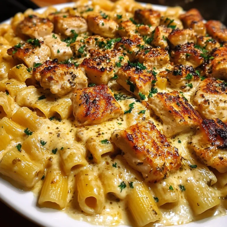 Creamy Velveeta Chicken Rigatoni Recipe