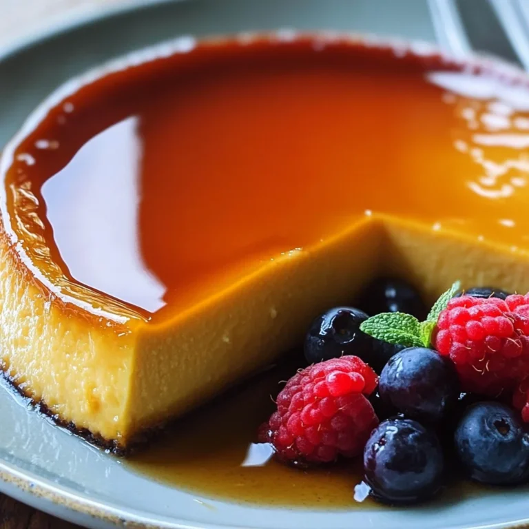 Flan Recipe