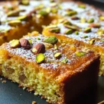 Flourless Orange Pistachio Almond Cake