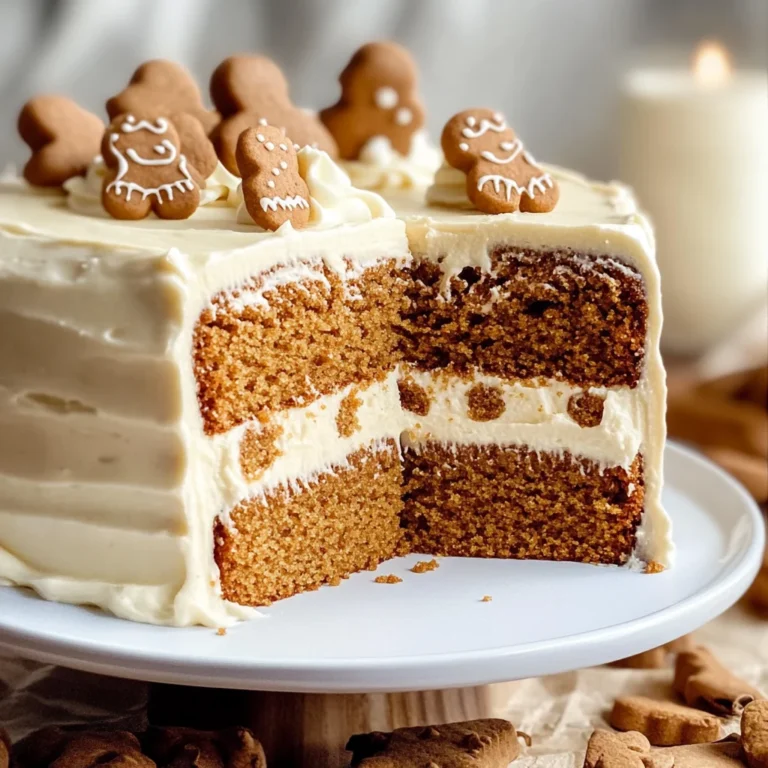 Gingerbread Layer Cake