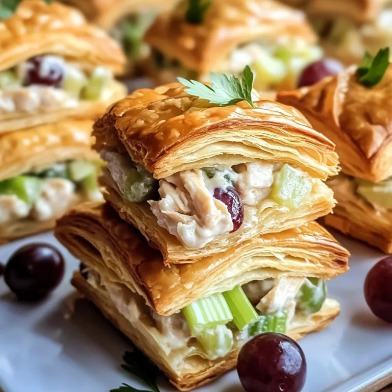 Healthy Chicken Salad Puffs