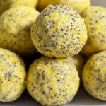 No-Bake Lemon Poppyseed Protein Balls