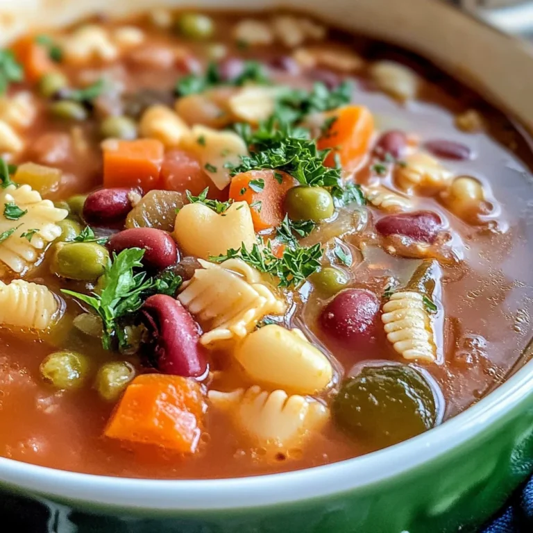Olive Garden Minestrone Soup
