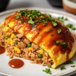 Omurice (Japanese Rice Omelet)