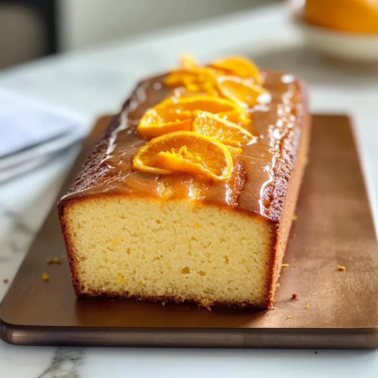 Orange Pound Cake
