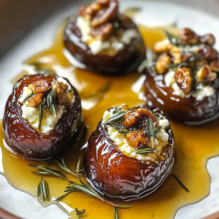 Roasted Stuffed Dates