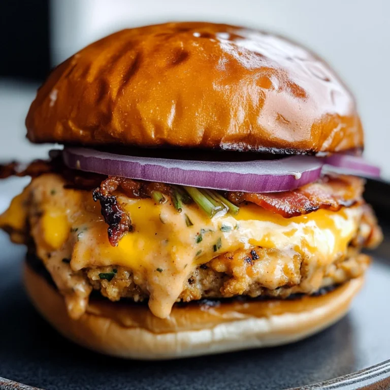 Smash Chicken Burger