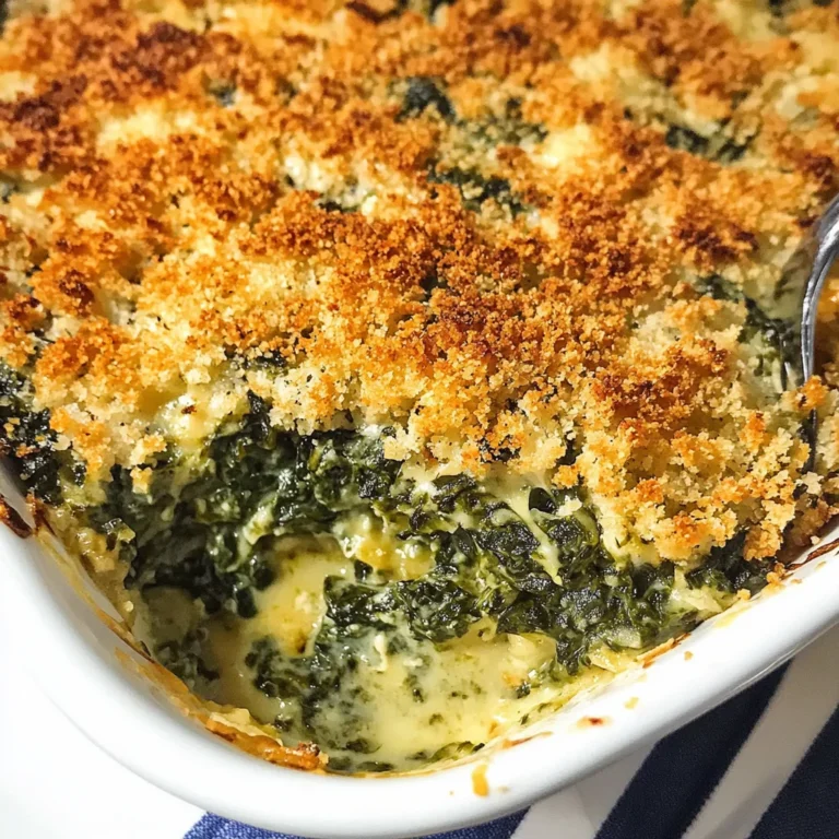 Spinach Rockefeller Casserole
