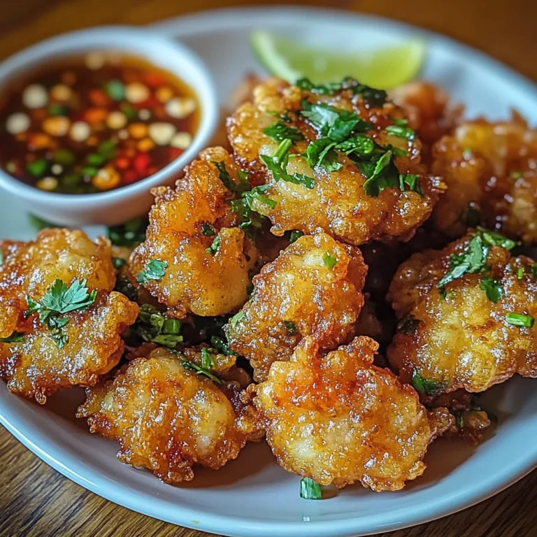 Vietnamese Style Shrimp Fritters with Nuoc Cchicken chicken ham Dipping Sauce