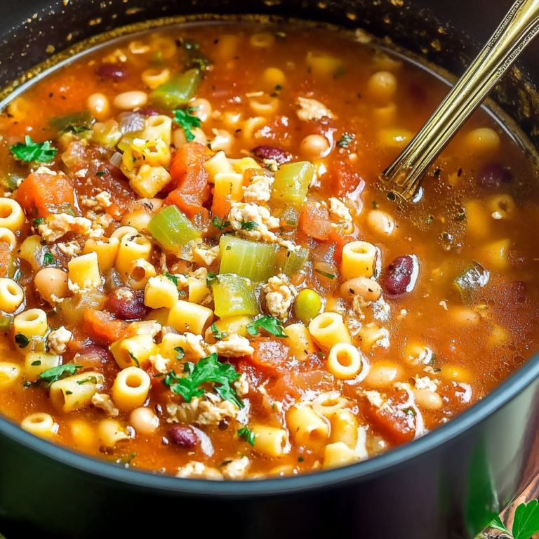 Italian Pasta Fagioli Soup