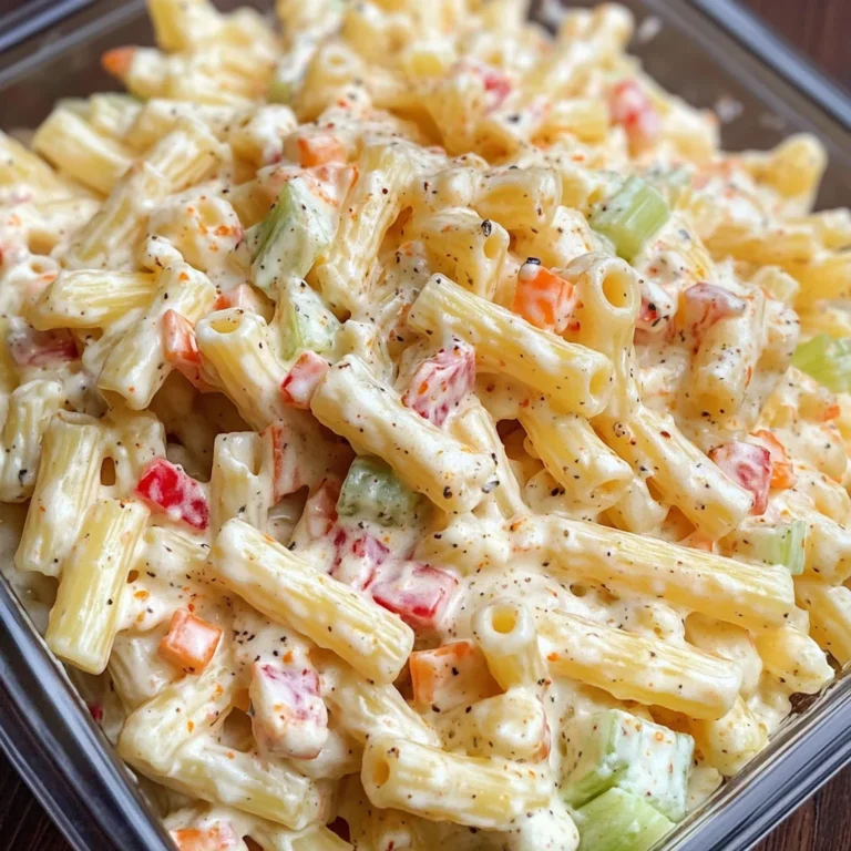 Cheddar Sour Cream Macaroni Salad Recipe