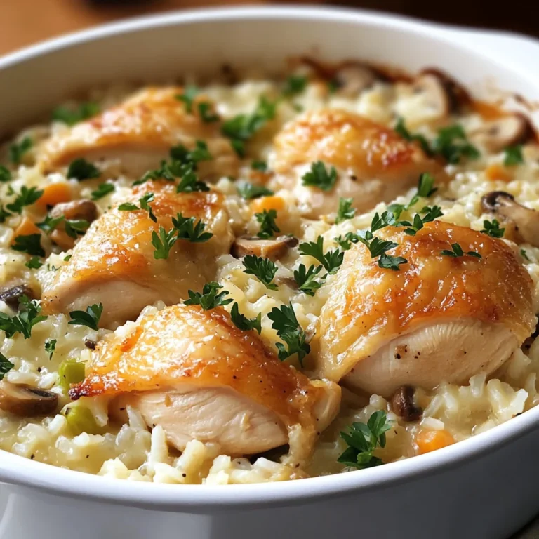 Chicken and Rice Casserole Recipe