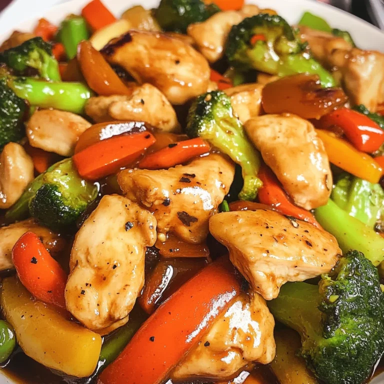 Chicken with Mixed Vegetable Stir Fry