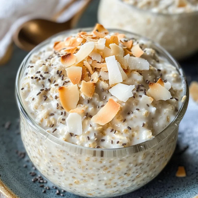 Coconut Overnight Oats