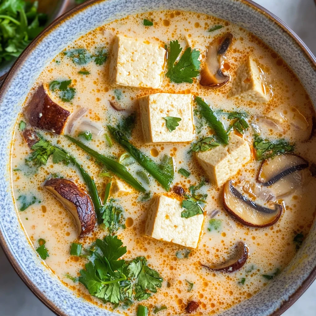 Coconut Tofu Soup