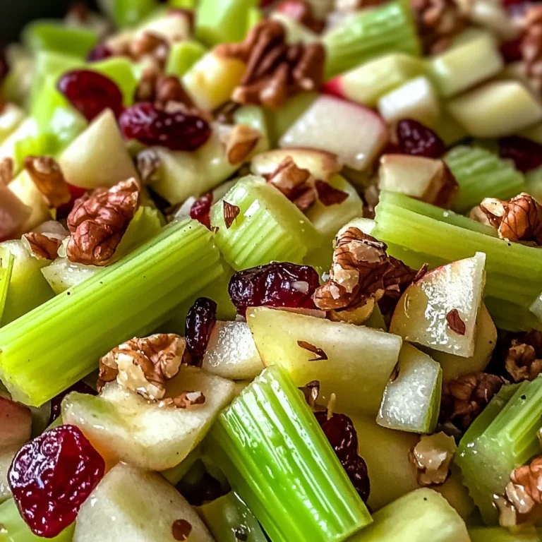 Crunchy Celery and Walnut Salad