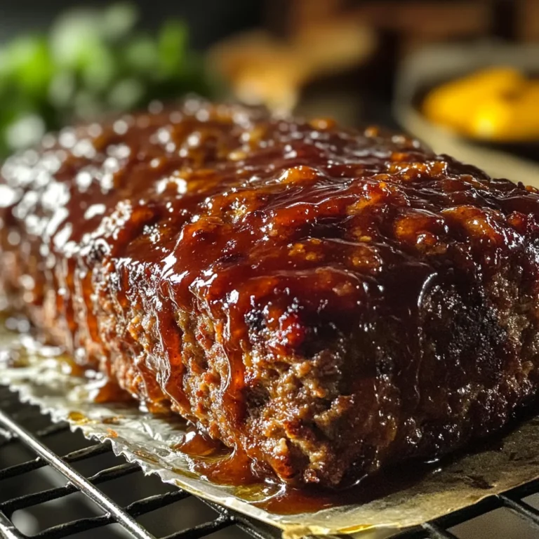 Easy Meatloaf Recipe with the BEST Glaze