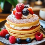 Fluffy Japanese Soufflé Pancakes: A Breakfast Masterpiece