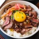 Gyudon (Japanese Beef Bowl)
