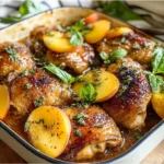 Honey Butter Peach Chicken