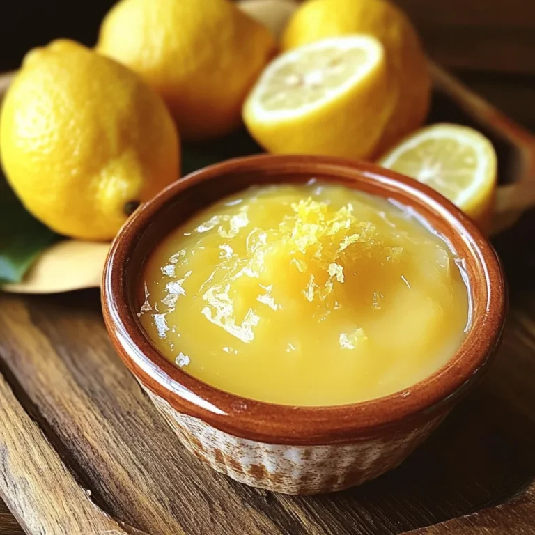 How to Make Lemon Curd