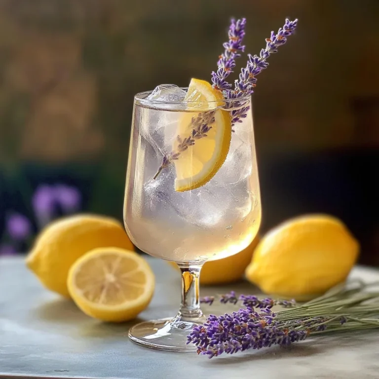 Lavender Limoncello Spritz | Refreshing Spring Cocktail Recipe