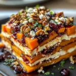 Layered Sweet Potato Butternut Squash Carrot Lasagna Recipe