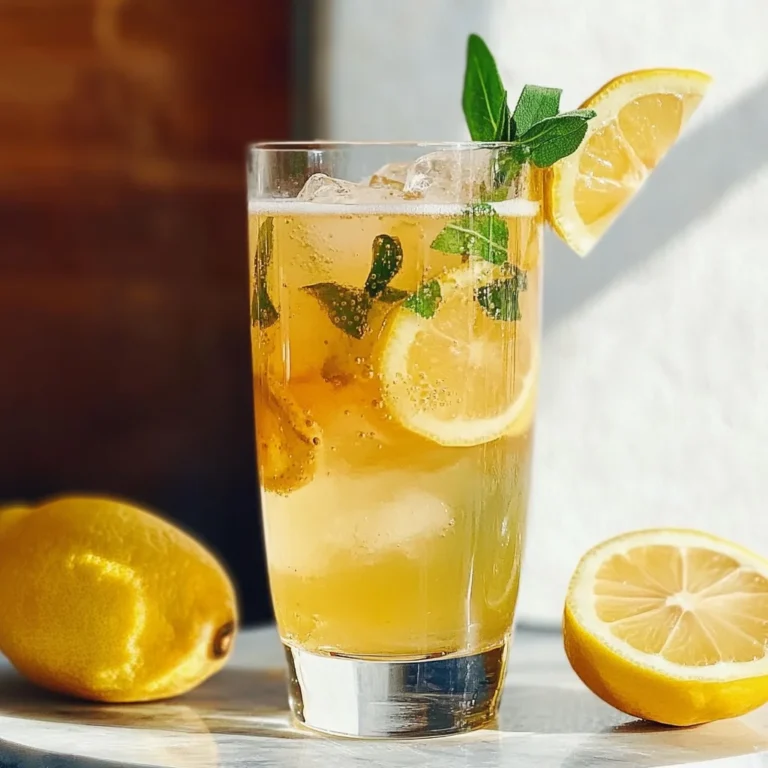 Lemon Verbena Spritz Cocktail Recipe