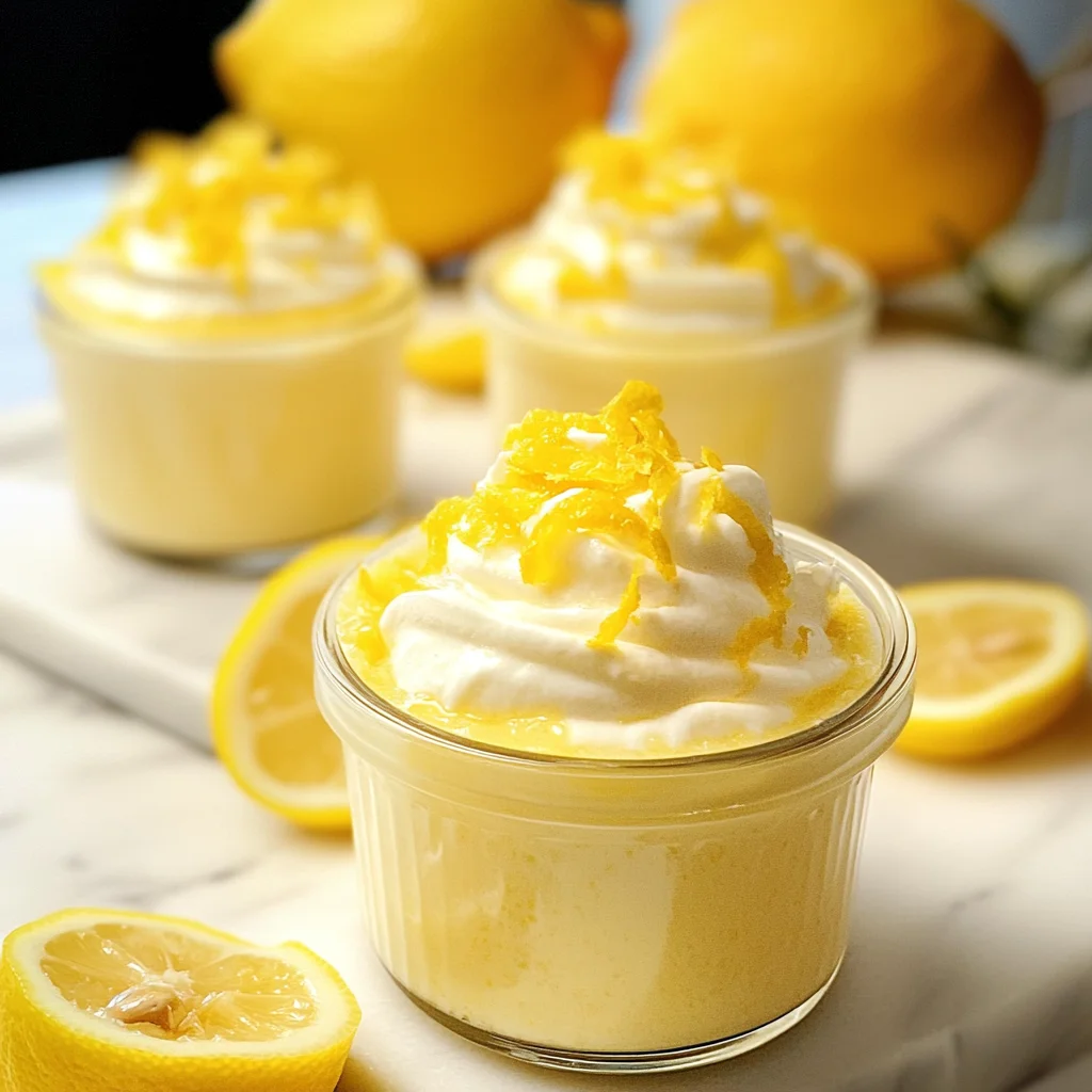 Mary Berry Lemon Pots